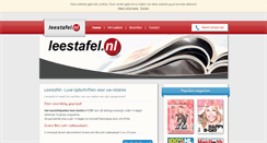 Desktop Screenshot of leestafel.nl